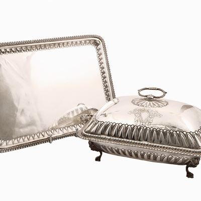 Set da Tavola in Argento, Fratelli Cacchione Milano