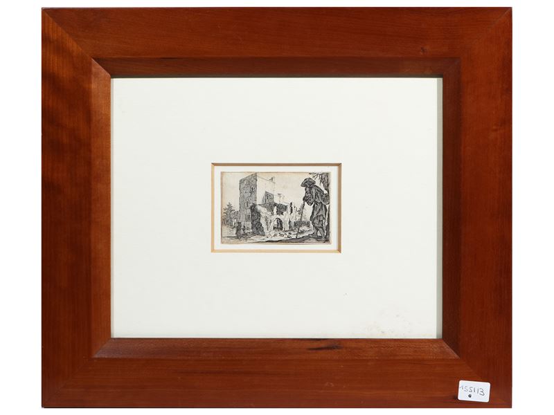 Jacques Callot - Il Pastore e le Rovine
