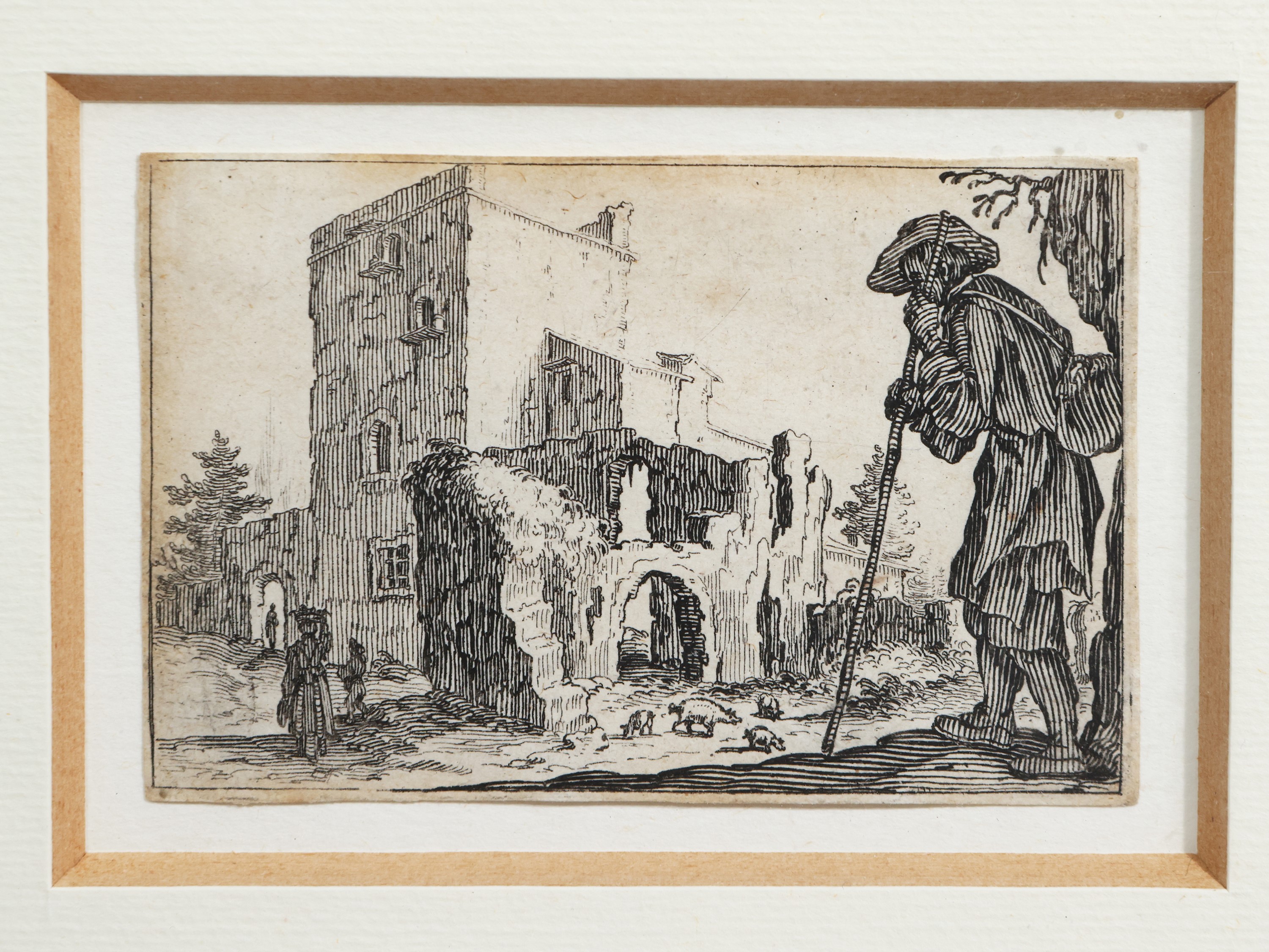Jacques Callot - Il Pastore e le Rovine