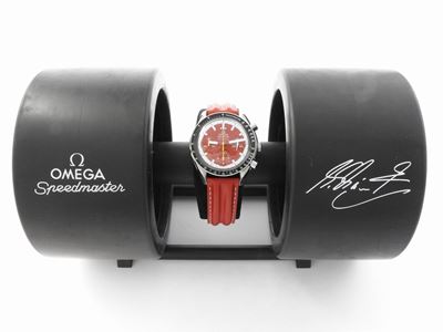 Cronografo da Polso per Uomo Omega Speedmaster 'michael Schumacher' in Acciaio