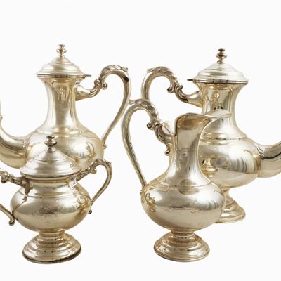 Servizio da Tè e Caffè in Argento