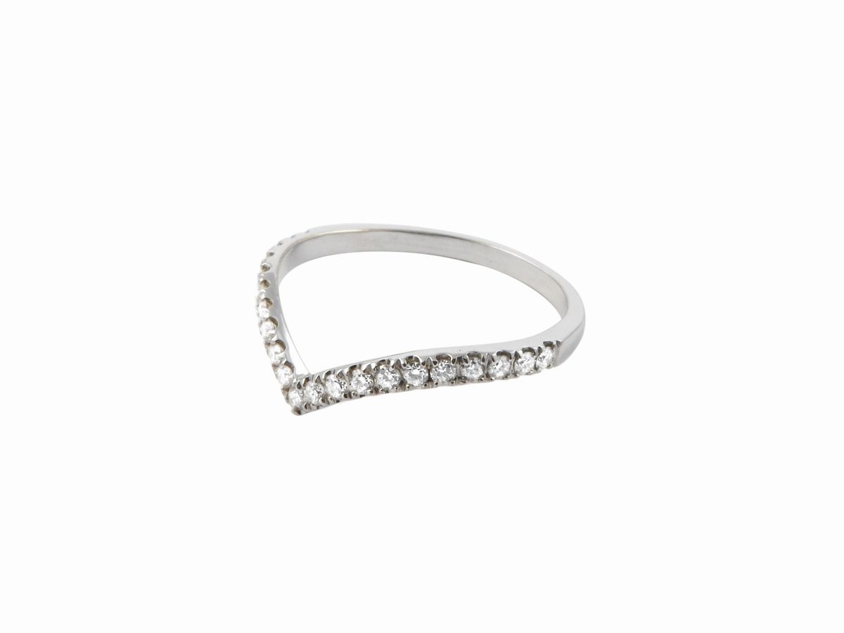Fedini Indiana in Oro Bianco con Diamanti