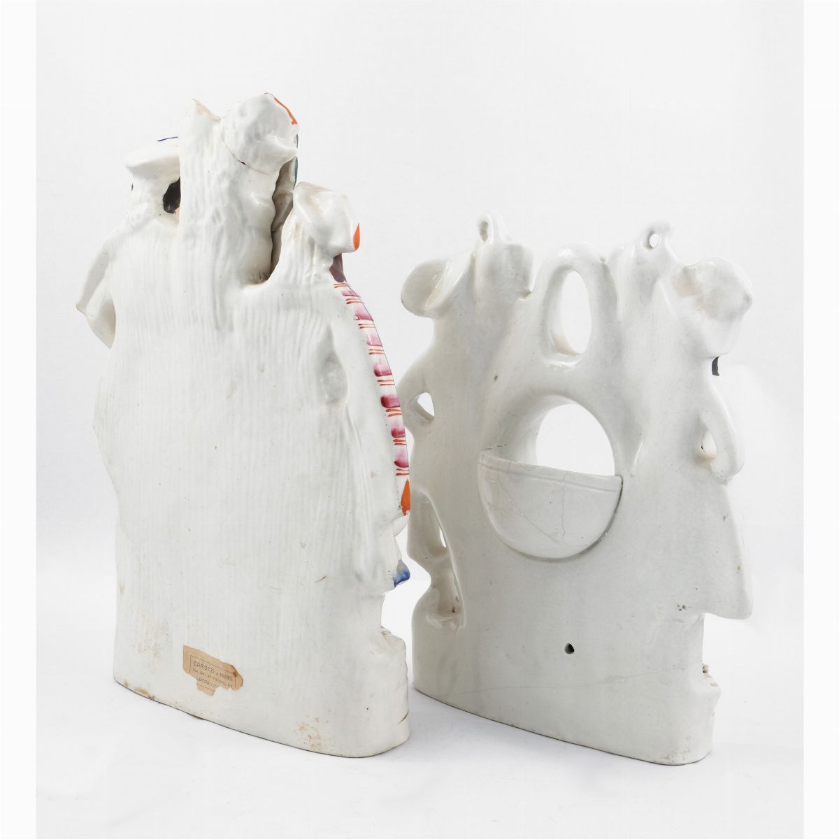Due Gruppi in Ceramica Staffordshire