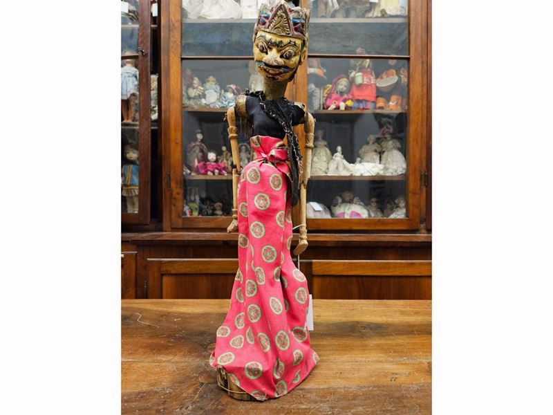 Wayang Golek Burattino Indonesiano