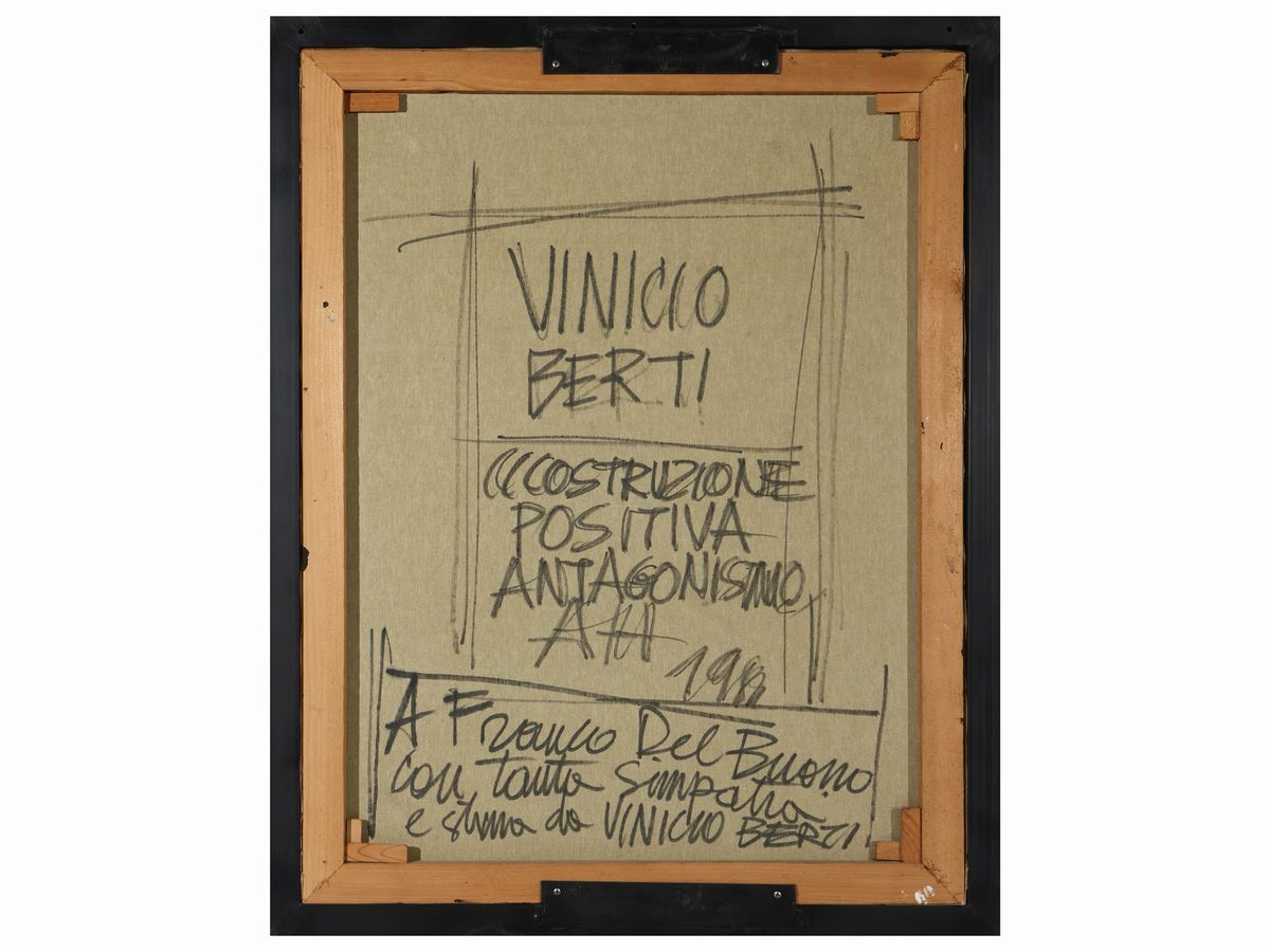 Vinicio Berti - Costruzione Positiva Antagonismo Ah 1989