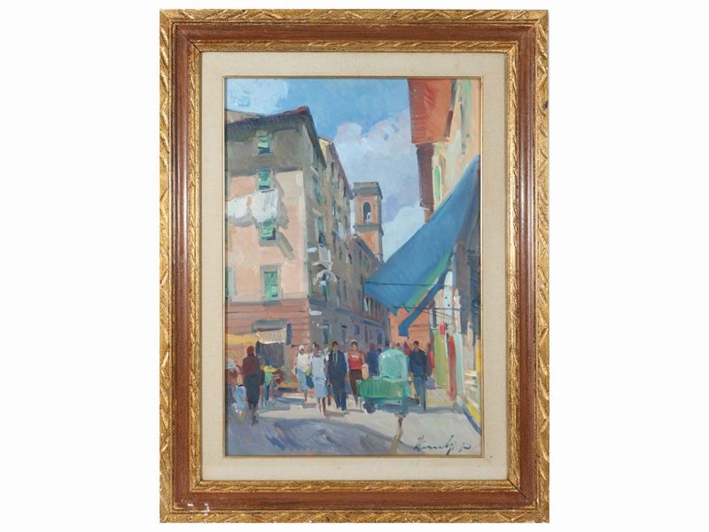 Piero Marchi - Piazza Cavallotti