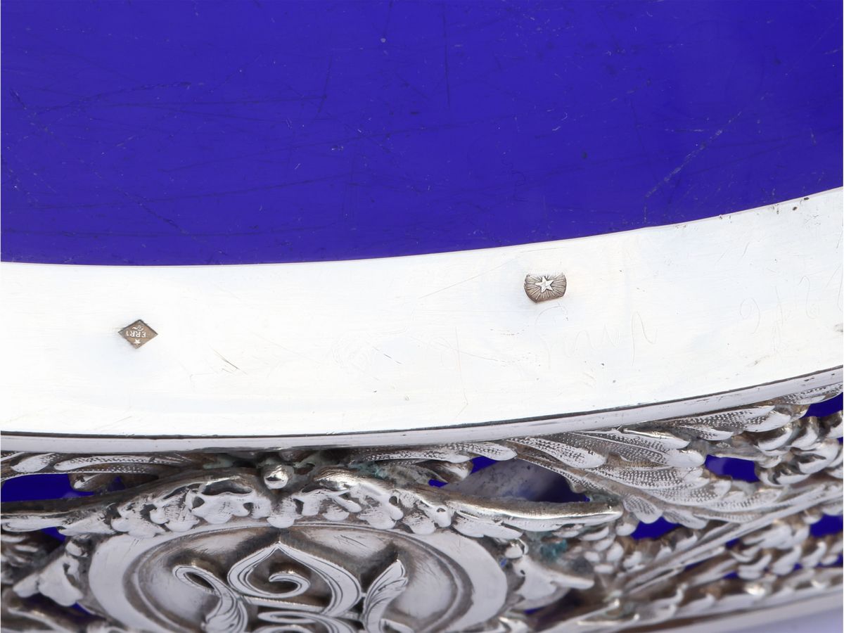 Cestino Centrotavola in Argento