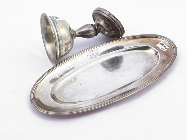 Due accessori d'epoca in argento da collezione