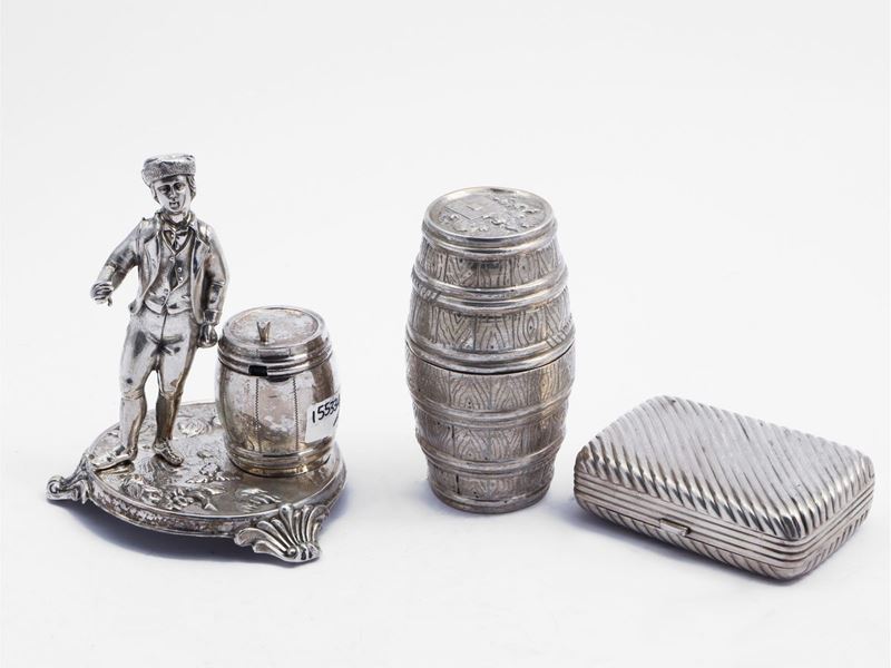 Lotto di Curiosità D'epoca in Argento