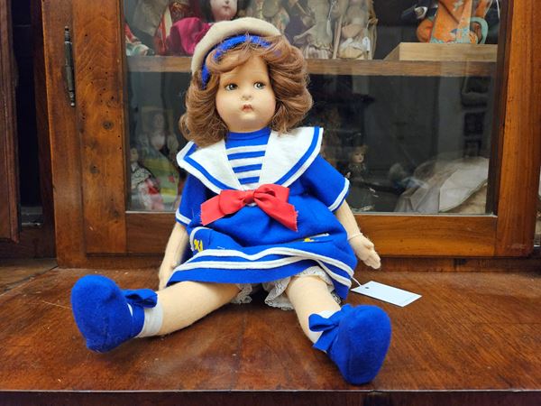 Lenci doll, reproduction of the "Anna" model from 1929
