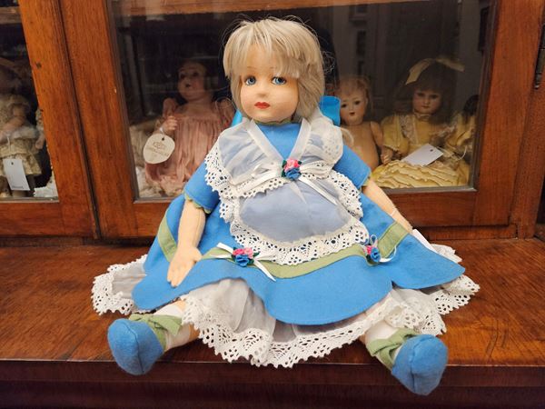 Lenci doll, reproduction of the "Wilma" model from 1926