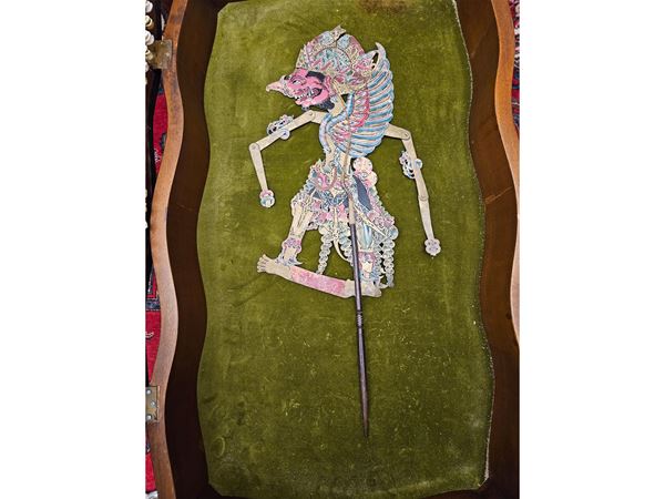 Wayang shadow theater puppet