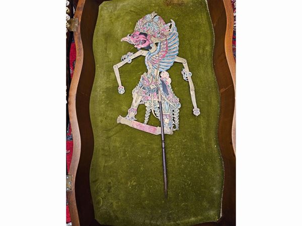 Marionetta Wayang del teatro delle ombre