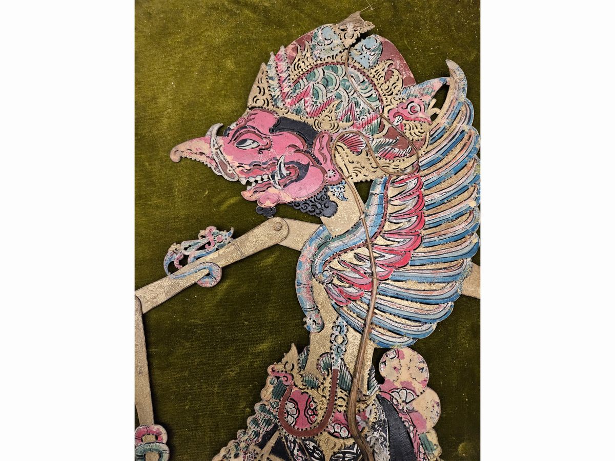 Marionetta Wayang del Teatro delle Ombre