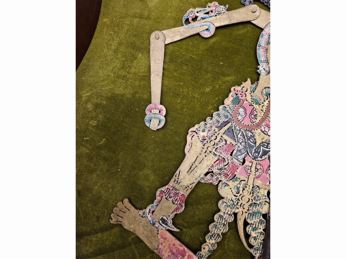 Marionetta Wayang del Teatro delle Ombre