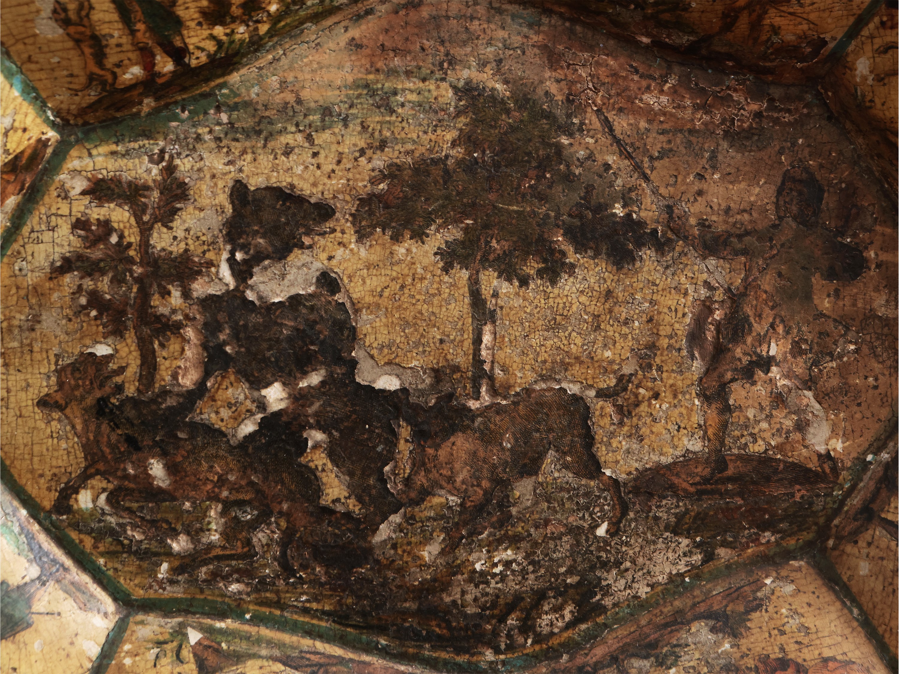 Piccolo Vassoio Laccato Ad Arte Povera