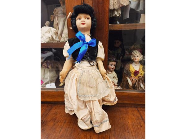 Lenci style rag doll
