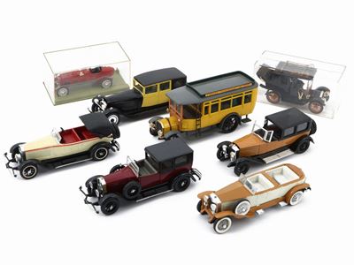 Rio, 8 Modellini di Auto D'epoca