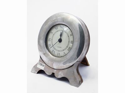 Orologio da Tavolo in Argento, Faraone