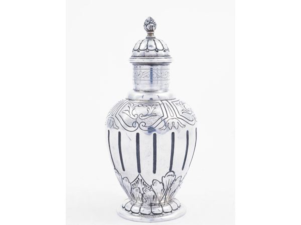 Collectible silver bottle