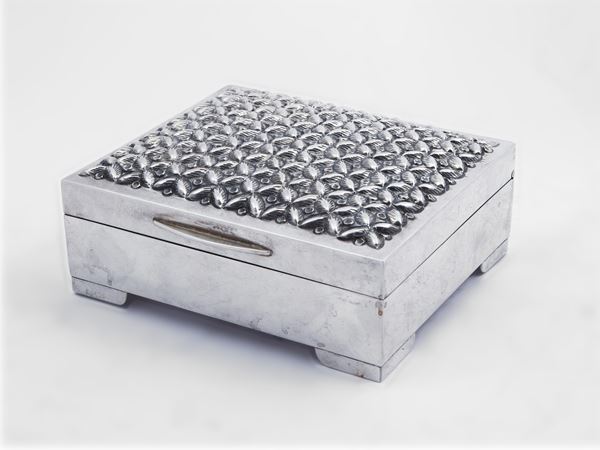 Silver jewelry box  - Auction A florentine house. Between tradition and modernity Silvers - I - - Maison Bibelot - Casa d'Aste Firenze - Milano