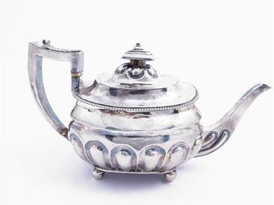 Caffettiera in Argento, Londra, 1810