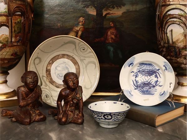 Assortimento di chinoiserie