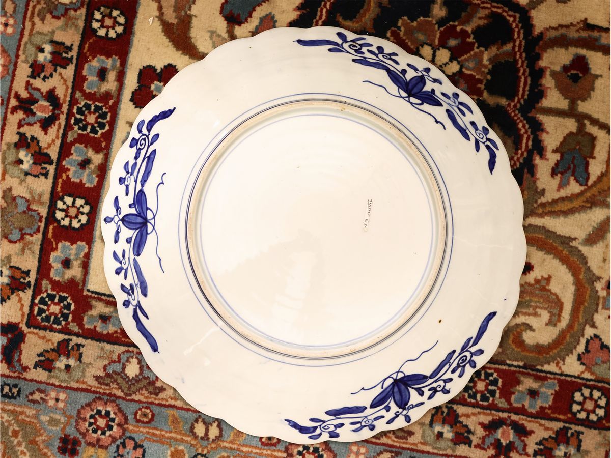 Piatto da Parata in Porcellana Imari