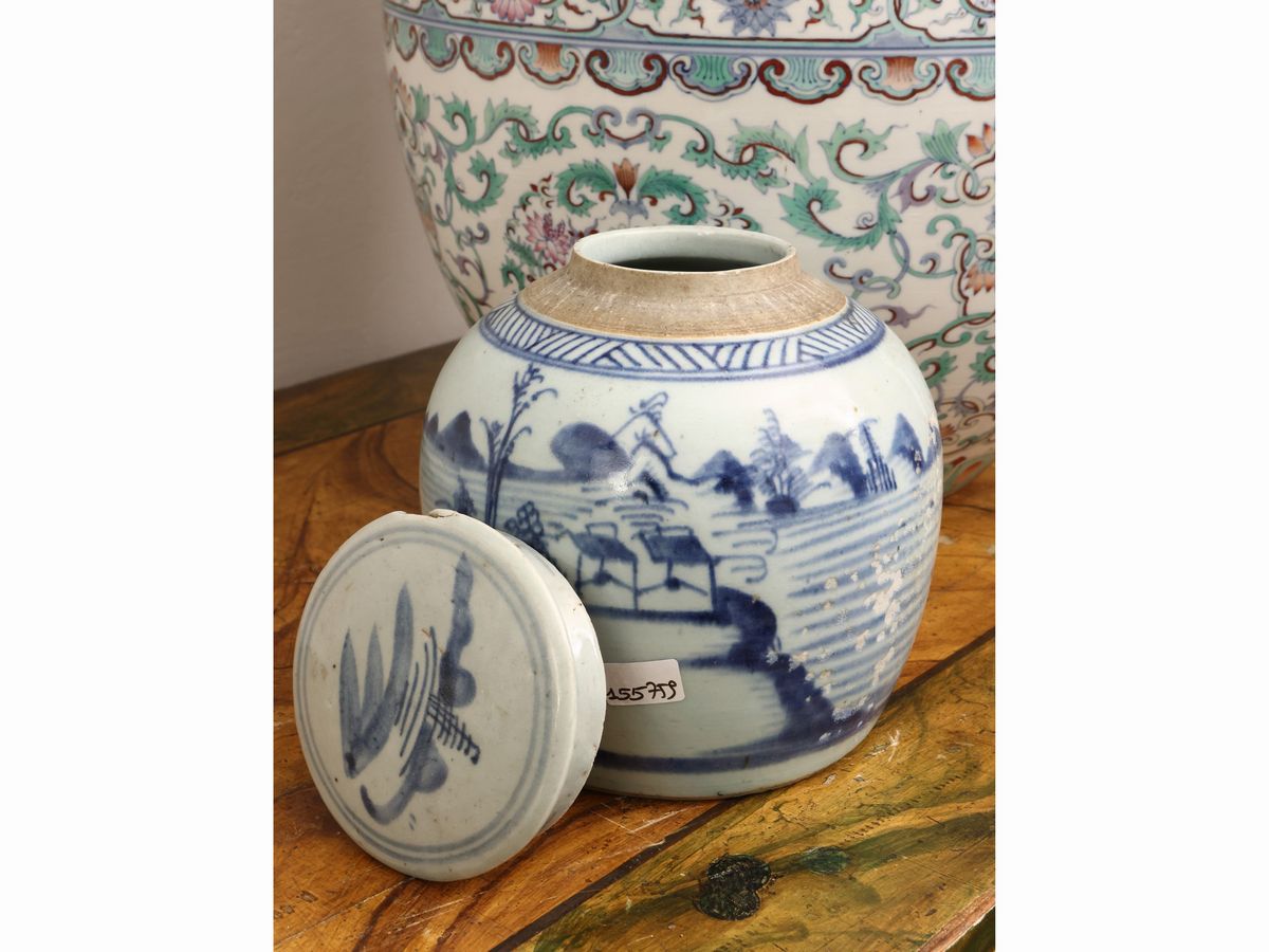 Potiche in Ceramica, Cina Inizio del XX Secolo