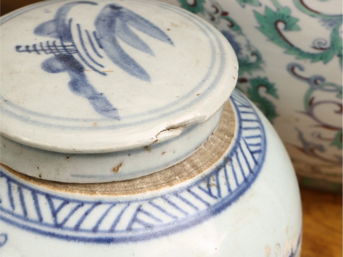 Potiche in Ceramica, Cina Inizio del XX Secolo