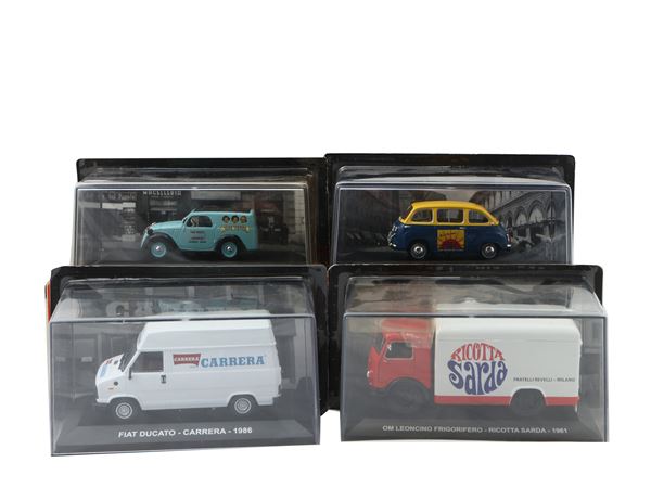 10 models of vintage advertising vehicles