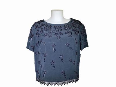 Enrico Coveri, Cardigan in Paillettes e una Blusa