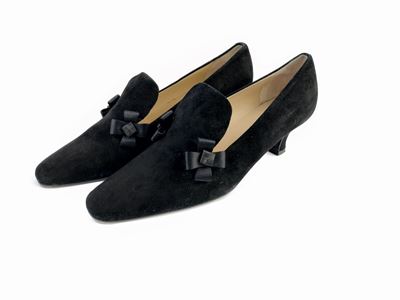 Prada, Scarpe in Camoscio Nero