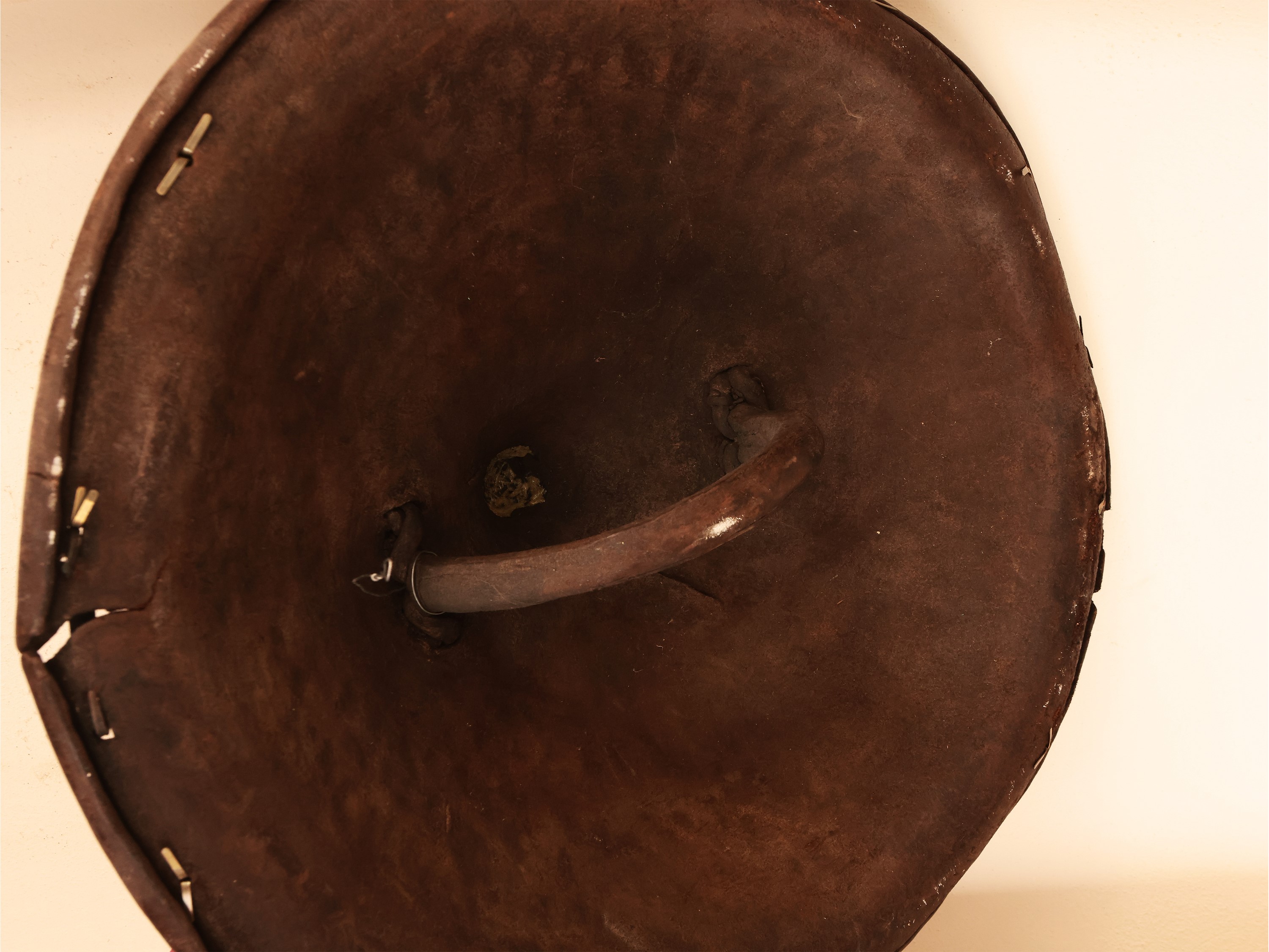 Scudo circolare in cuoio, Etiopia inizio del XX secolo