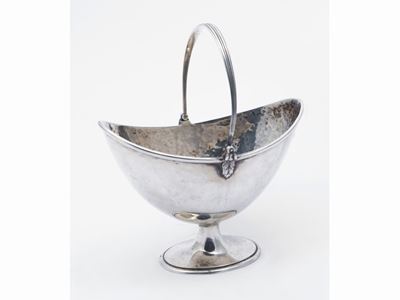Cestino in Argento, Londra 1756