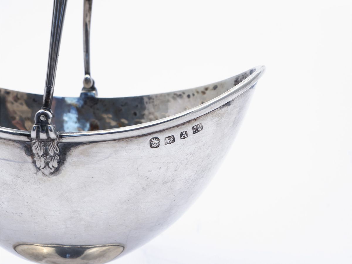 Cestino in Argento, Londra 1756
