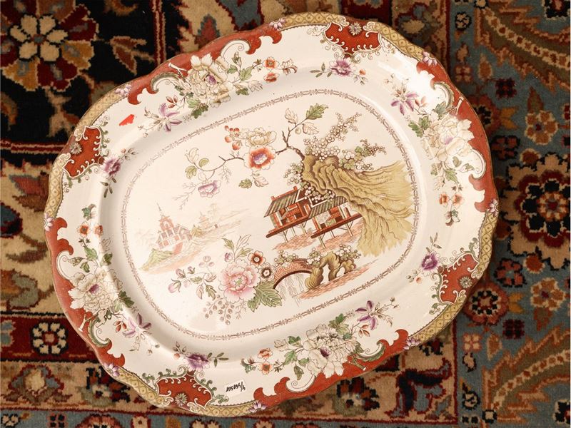 Assortimento di Chinoiserie in Porcellana