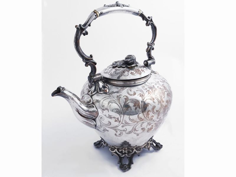 Samovar in Metallo Argentato