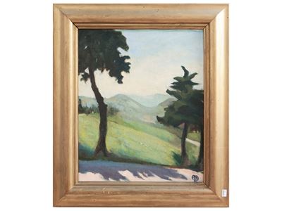Back Of Fiesole 1928