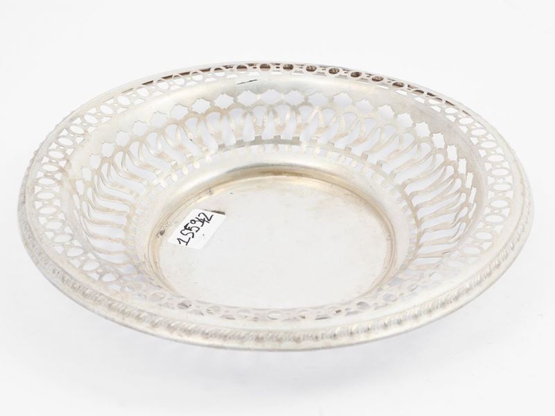 Cestino Traforato in Argento Sterling