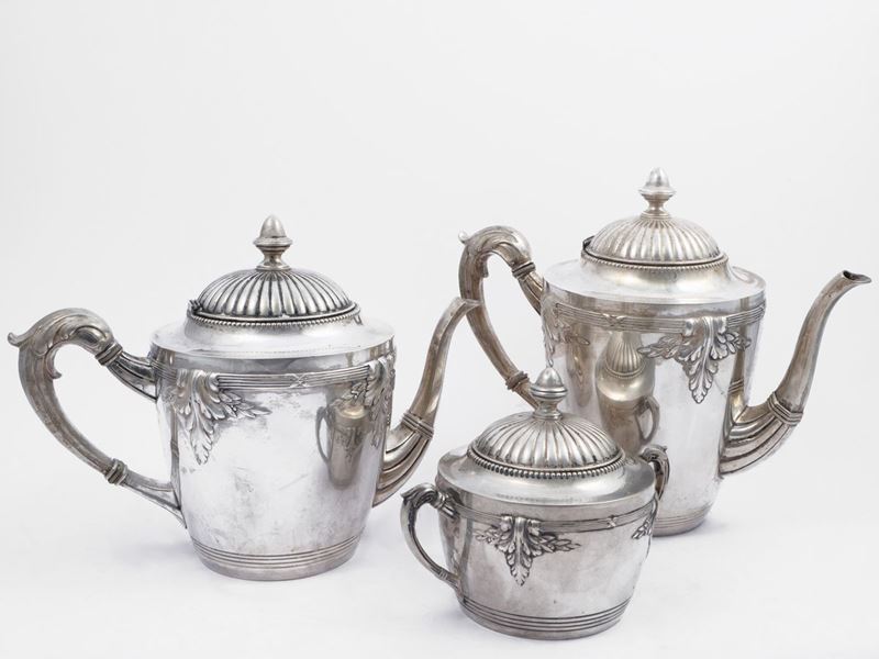 Servizio da Tè e Caffè in Argento