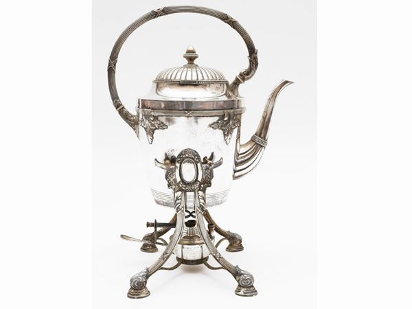 Silver samovar