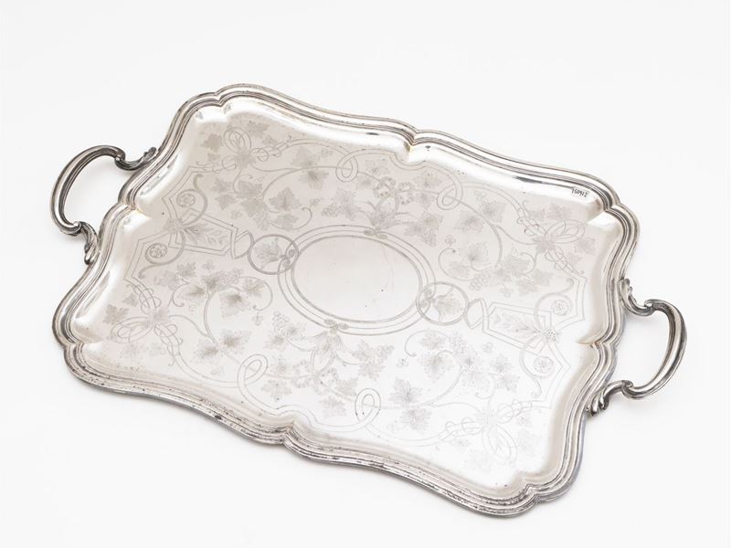 Vassoio in Metallo Argentato Christofle