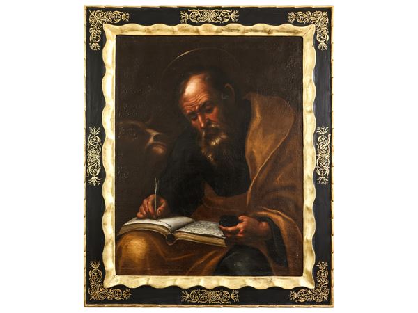 Scuola toscana del XVIII secolo - Saint Luke the evangelist