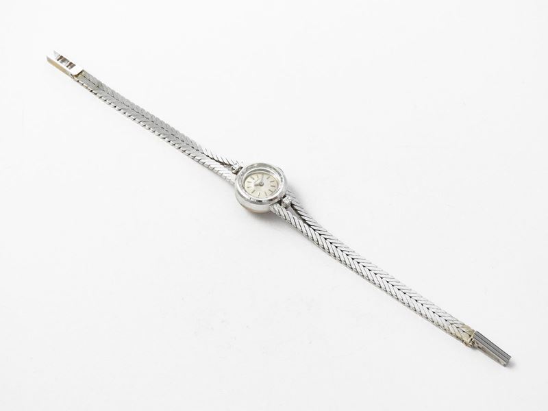 Orologio da Polso per Donna Longines in Oro Bianco con Diamanti