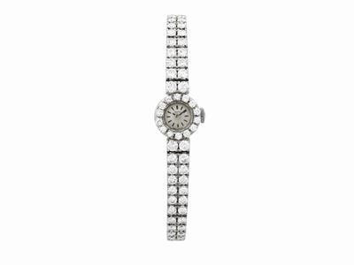 Orologio da Polso per Donna Zenith in Oro Bianco con Diamanti