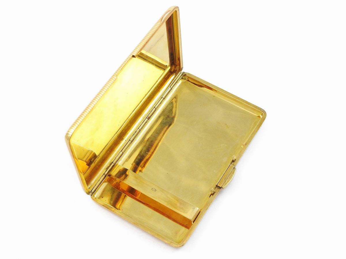 Portasigarette in Oro Giallo