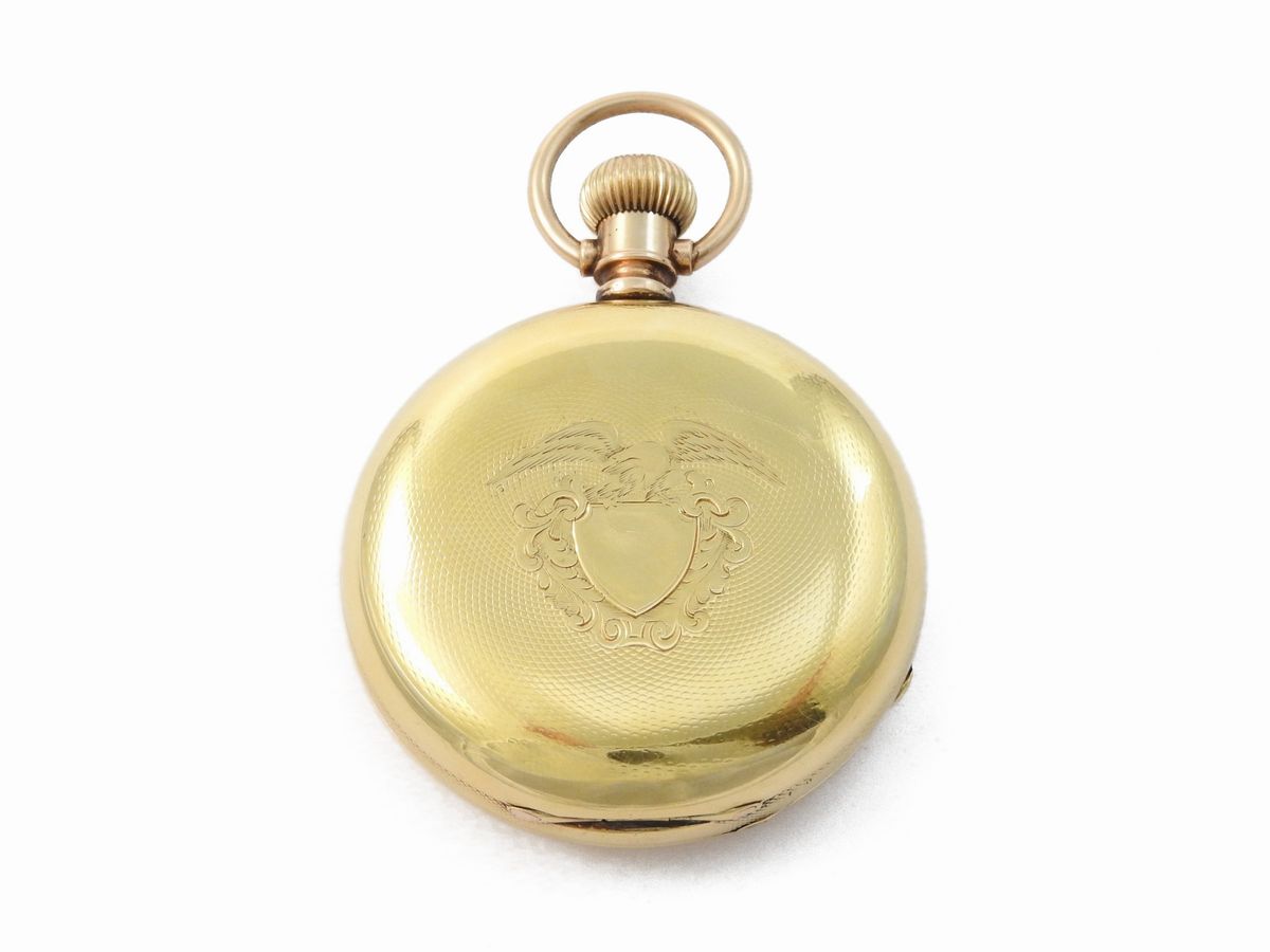 Orologio da Tasca Elgin Natl. Watch Co. in Oro Giallo