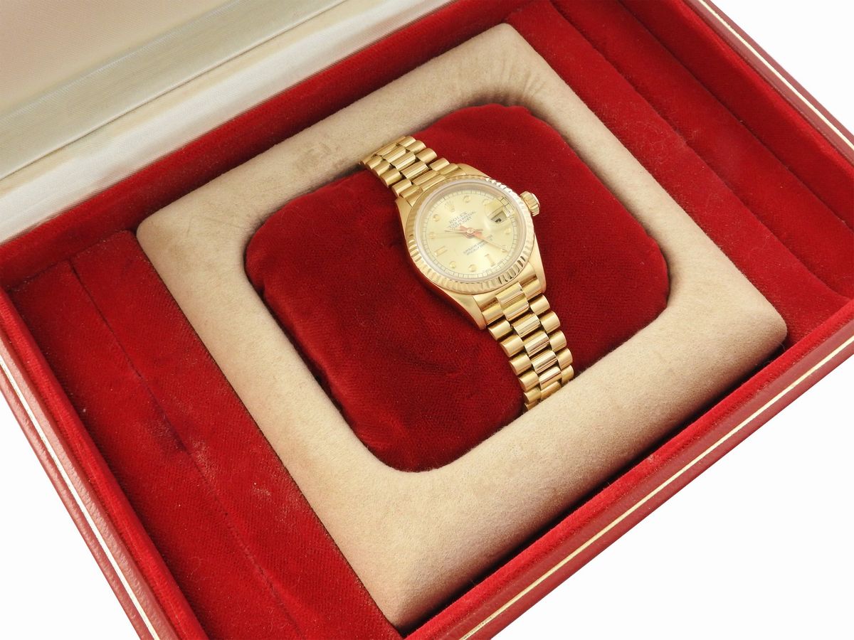 Orologio da Polso per Donna Rolex Datejust in Oro Giallo