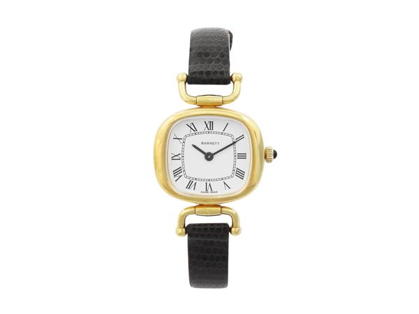 Yellow gold Barret lady wristwatch